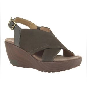 OTBT Yvonne Platform Wedge Sandals in Mint Size 10 Comfort Lightweight Everyday